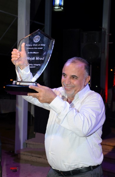 Rami Salman President of the Rotary Club of Aley